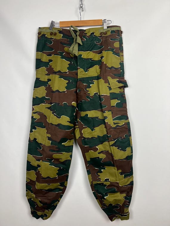 Old Belgian Jigsaw Camo Pants Seyntex 1962 Belgium - Etsy
