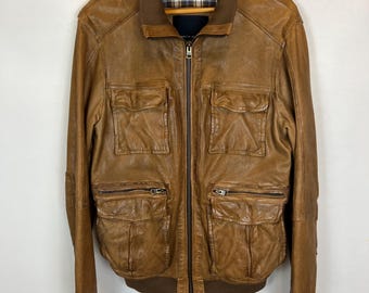 Vintage Tommy Hilfiger Leather Jacket
