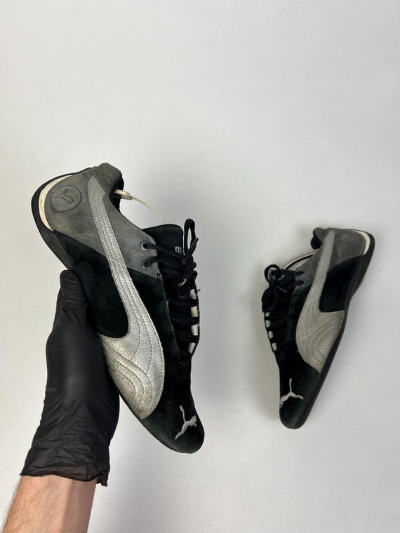靴 Puma high cut driving shoes Y2K Vintage Puma Y2K Sneakers Women's Moto Racing Size Eu 35; Us