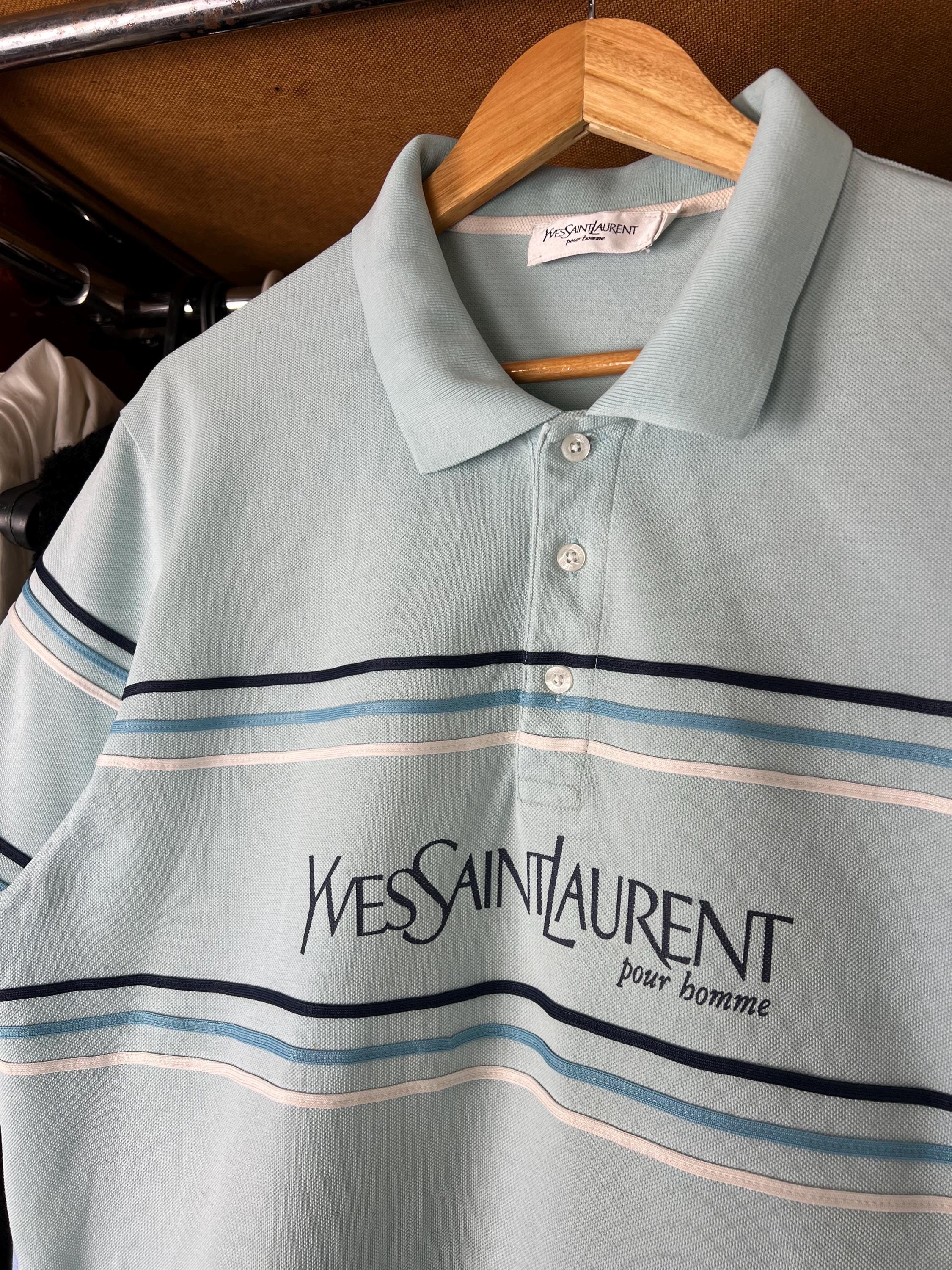 【レア❗️】Yves Saint Laurent ビンテージ ポロ サンローラン Ysl polo vintage - Etsy 日本