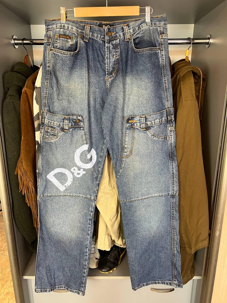 Vintage Dolce&gabbana Double Multipocket Jeans Pants 34x32 - Etsy