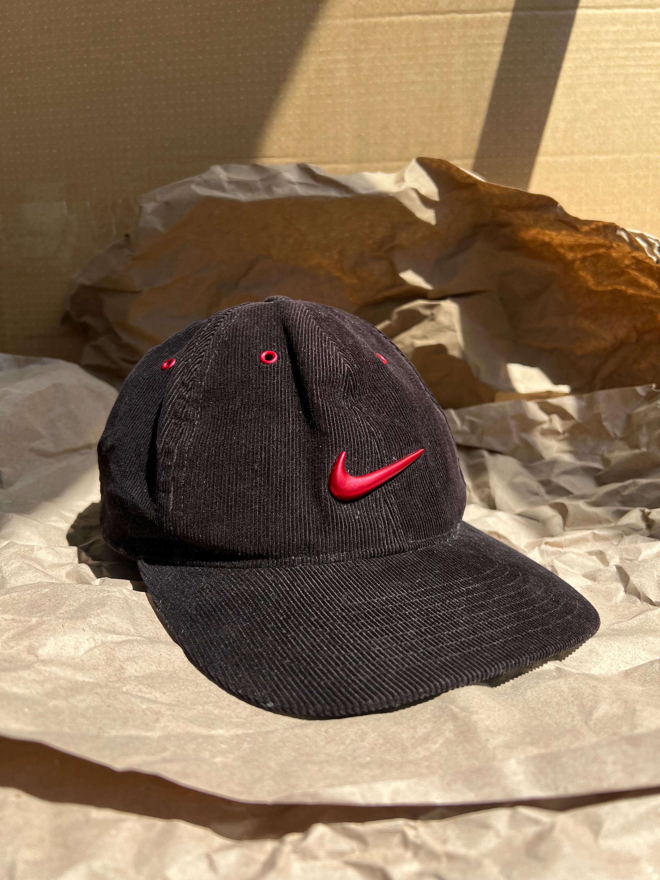 Vintage 1990’s-Y2K Unisex Nike Corduroy Swoosh Hat Nike+Corduroy+.jpg?format=1500w main image 3