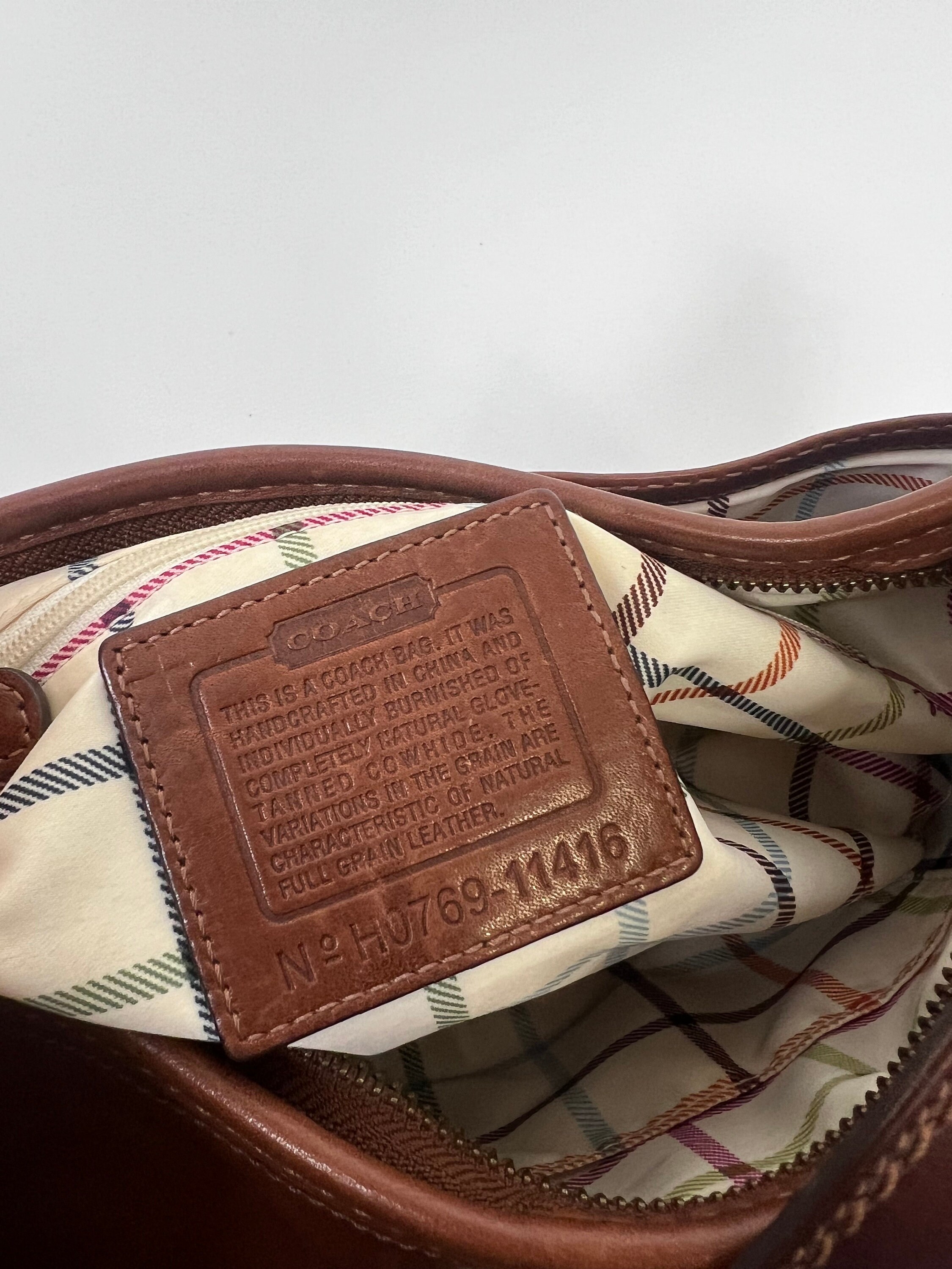 Vintage Coach Leather Shoulder Bag Y2K - Etsy