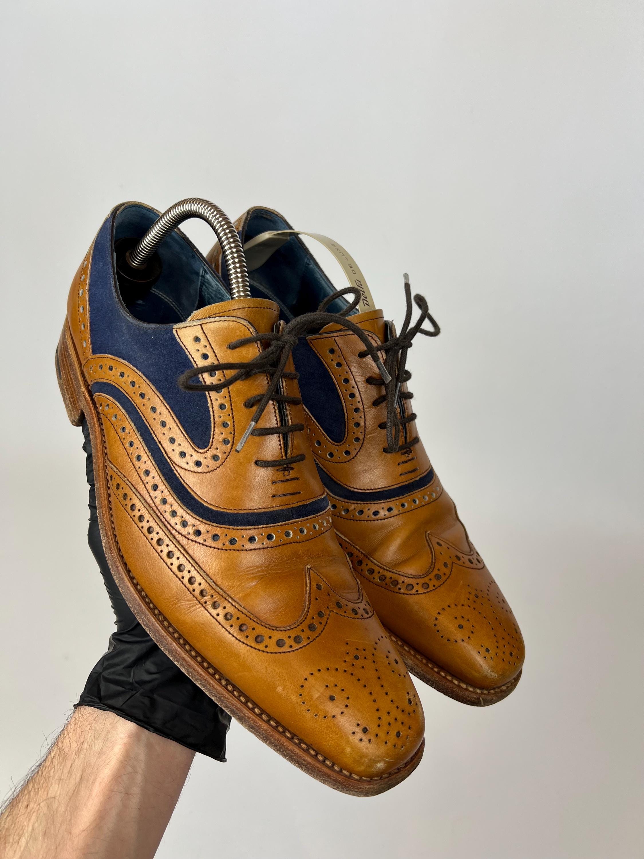 Giorgio Armani Patent Derby Shoe, 7.5D Prada Square Toe Derby Shoes main image 3
