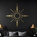 North Star Sign Black Metal Wall Art,north Star Sign Metal Wall Decor ...