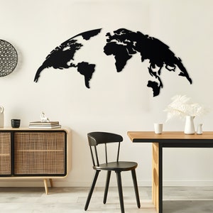 Weltkarte Metall Wandbild, Weltkarte Wand dekor, Welt Wandkunst, Welt, Housewarming Geschenk, Weltkarte, Weltkarte Metall Wandschild, Karte