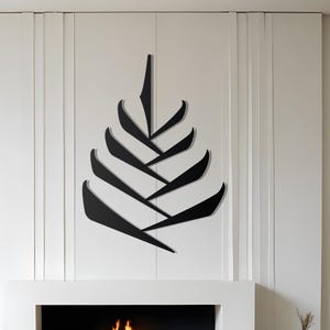 Pine Cone Metal Wall Art | Minimalist Home Decor | Modern Room Decor | Rustic Metal Wall Decor | Nature Metal Pine Cone Decor | Cabin Decor