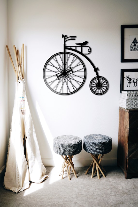 Metal bike art new arrivals