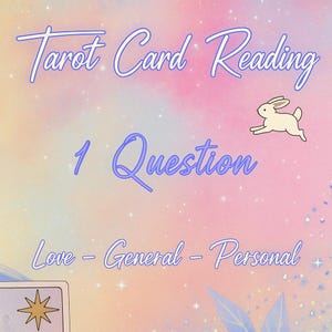 Tarot-Lesevideo - Genaue Liebe, allgemeine oder persönliche Anleitung | 1 Frage | Tarotkarte Wahrsagen Psychic Reading