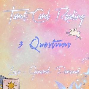 Lecture de tarot -- Format vidéo -- Lectures amoureuses, générales et personnelles