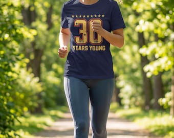 30 Years Young T-Shirt for People Born in 1996, Great Gift Idea for People Turning Thirty Years Old in 2026