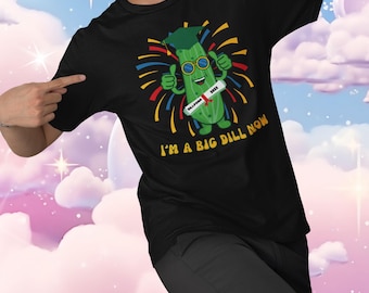 Retro Pickle Shirt, High School Graduate, Funny Pickle Shirt, College Graduate, Class of 2025, Graduation Gift, Shirt For Pickle Enthusiasts