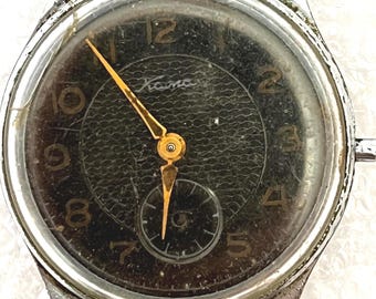 KAMA UdSSR Vintage-Uhr CHCHZ, Kaliber 26 mm, sowjetische Herrenuhr im Vintage-Stil, für Ersatzteile oder Reparaturen *467