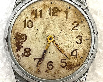 Reloj ZIM URSS vintage, calibre 26 mm, reloj soviético vintage para hombre, para repuestos o reparaciones *462