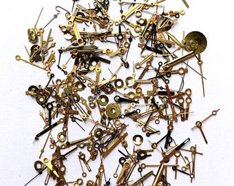 3 grams Vintage Watch Hands Hands For Watch Steampunk Wrist Watch Hands Watch Hands Assorted Watch Hands Repairs Watch Parts and Pieces.#234