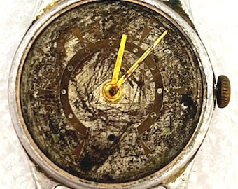 Reloj ZIM URSS vintage, calibre 26 mm, reloj soviético vintage para hombre, para repuestos o reparaciones. *461