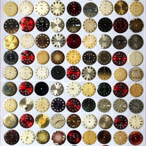 99 piezas. Esferas de reloj Esferas de reloj Pátina Esferas de reloj Proyectos de relojería. #104