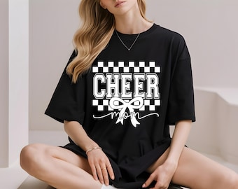 Cheer Mom Svg, Cheer Mom Png, Cheer Coquette Bow Svg, Cheer Mom Bow Png, Cheer Mom Era Svg, Cheer Tshirt Svg, Digital Sublimation, Cut File