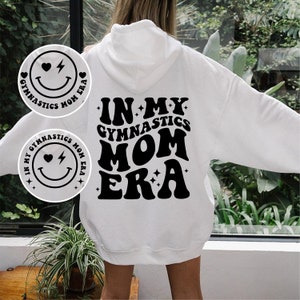 In My Gymnastics Mom Era Svg Png, Gymnastics Mom Svg Png, Retro Mom Svg, Wavy Svg, In My Gymnastics Era Shirt, Cricut, Cut File, Sublimation