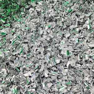 Aluminium swarf / shavings. Orgonite mix