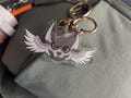 Custom symmetrical headshot keychains!