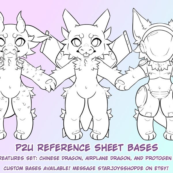 Dragon Ref Base - Etsy