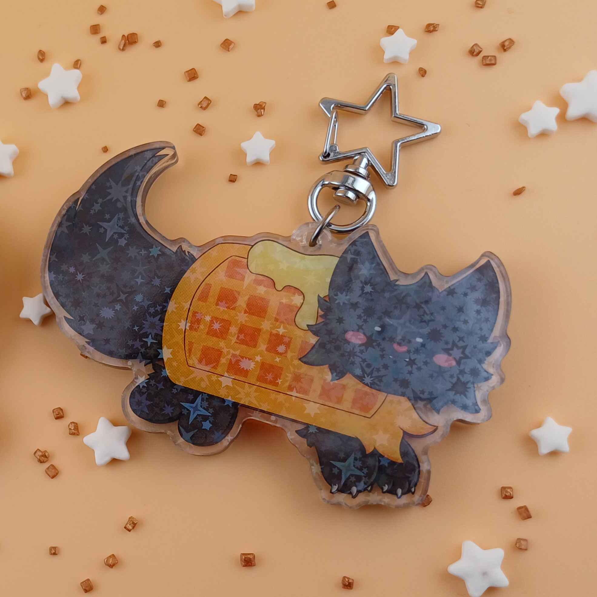 Nyan Cat Shaker Keychains! - Etsy
