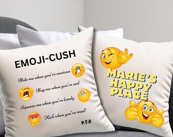 Personalised Printed Cushion, printed on both sides,Custom Gift, Keepsake, Fun gift, Throw Pillow, teacher, wedding, new home gift.(45x45cm)