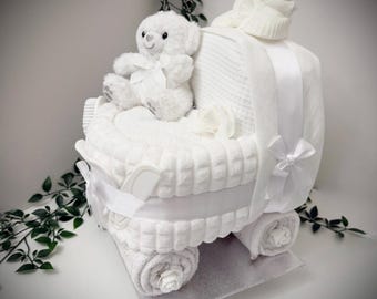 Gorgeous Baby white with Koala or teddy