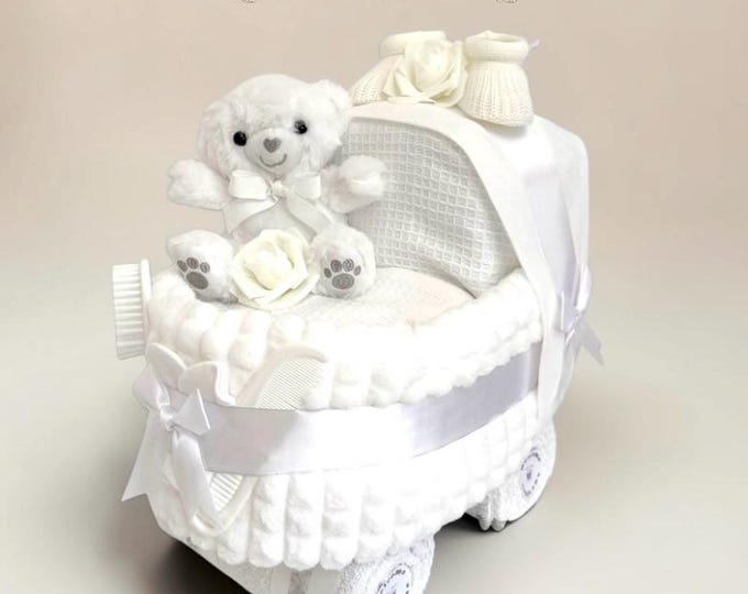 Gorgeous Baby white with Koala or teddy