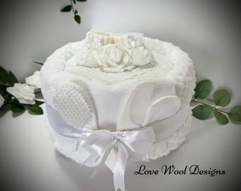 Nappy Cake, baby shower, maternity leave, newborn baby hamper, new grandchild gift, personalised gift tag available.