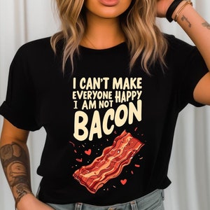 Bacon Lover gift Bacon tshirt for food lover gifts for Meat lover t-shirt for carnivore diet shirt Carnviore T shirts Funny bbq tees for him