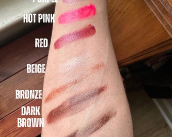 Tallow Cheek & Lip Tint Grass Fed Tallow Tinted Moisturizer Foundation Tallow Blush Nontoxic Bronzer All Natural Makeup Skincare