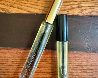 Suero para pestañas, sueros para cejas, sueros para el crecimiento del cabello, aceite de sebo y emú, aceite de ricino, suero para pestañas para un cuidado de la piel totalmente natural, maquillaje de ojos orgánico para ella.
