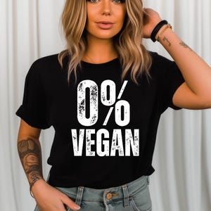 Meat Lover gift for Carnivore Shirt 0% Vegan TShirt Funny Meat T Shirts for BBQ Lovers gifts for Mens Shirts for Father gift for Birthday