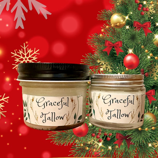 Grass Fed Tallow Face & Body Lotion / Eye Cream! Skin care gift Hydrating body butter gifts