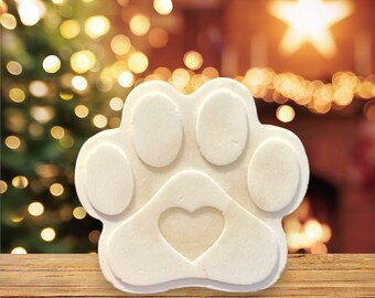 Sapone di sego fatto a mano, sapone di sego nutrito con erba, regalo per gli amanti degli animali, sapone di shampoo carnivoro, regalo a forma di zampa, fatto a mano, fatto in casa, completamente naturale