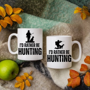 Hunting Mug gift for Hunter Mug for Hunter gifts for Him Funny Hunting Dog Mugs for Outdoors Men Hunting Coffee Mug 11oz