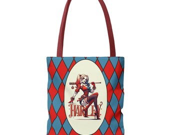 Preciosa bolsa de mano HARLEY PIN-UP, un gran regalo para fans, ideal para ir de compras, cosplay, regalos, uso diario, elegante y hermosa, tres tamaños.