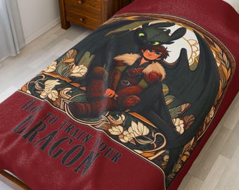 トゥースレス ドラゴン テール ブランケット | ヒックとドラゴン