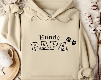 Felpa con cappuccio papà cane | Felpa con cappuccio papà cane | Regalo per lui | Regalo per i proprietari di cani | Felpa con cappuccio papà | Maglione papà | Maglia unisex