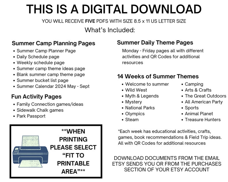 Summer Camp at Home