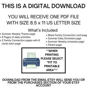 Kids Summer Schedule