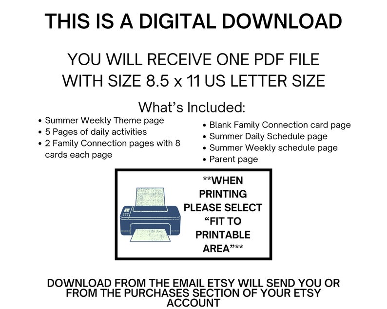 Kids Summer Schedule
