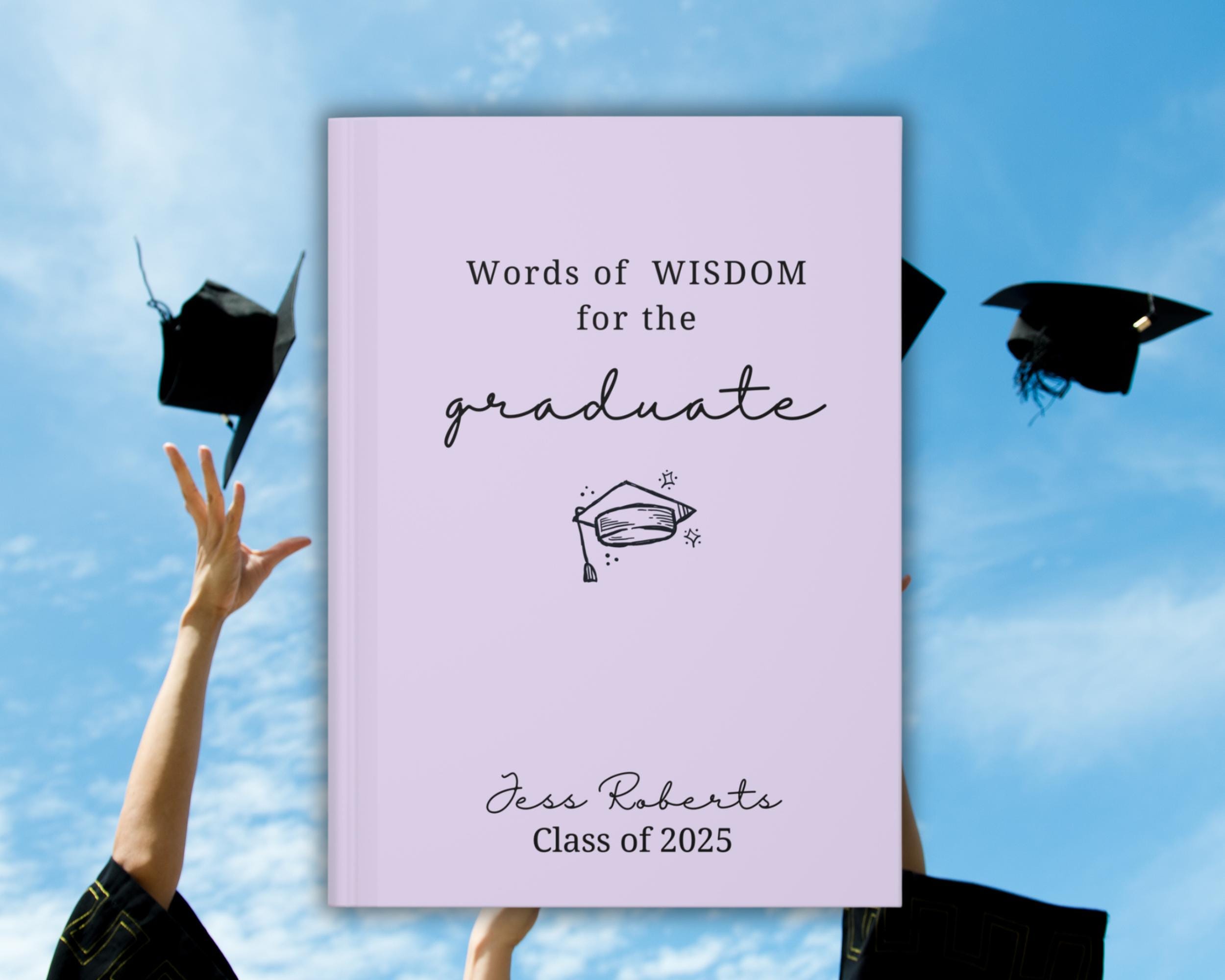 Personalized Graduation Guest Book Memory Keepsake Gift for the ...