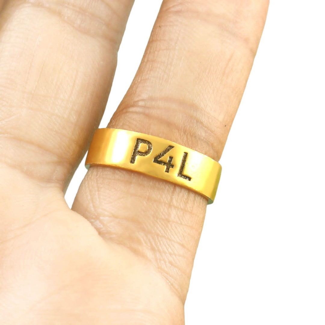 P4l Rings P4L Ring - Outer Banks Pogue for Life - JJ, John B, Kie, Kiara, Pope ...