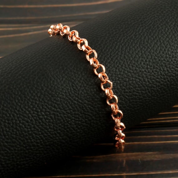 Bracciale Rame Puro 40 Grammi Terapia Bracciale In Rame Puro 40 Gr - Terapia Per Artrite E Dolore, Regolabile, Nuovo Con Etichette Bracciale Quantares - Foto 9