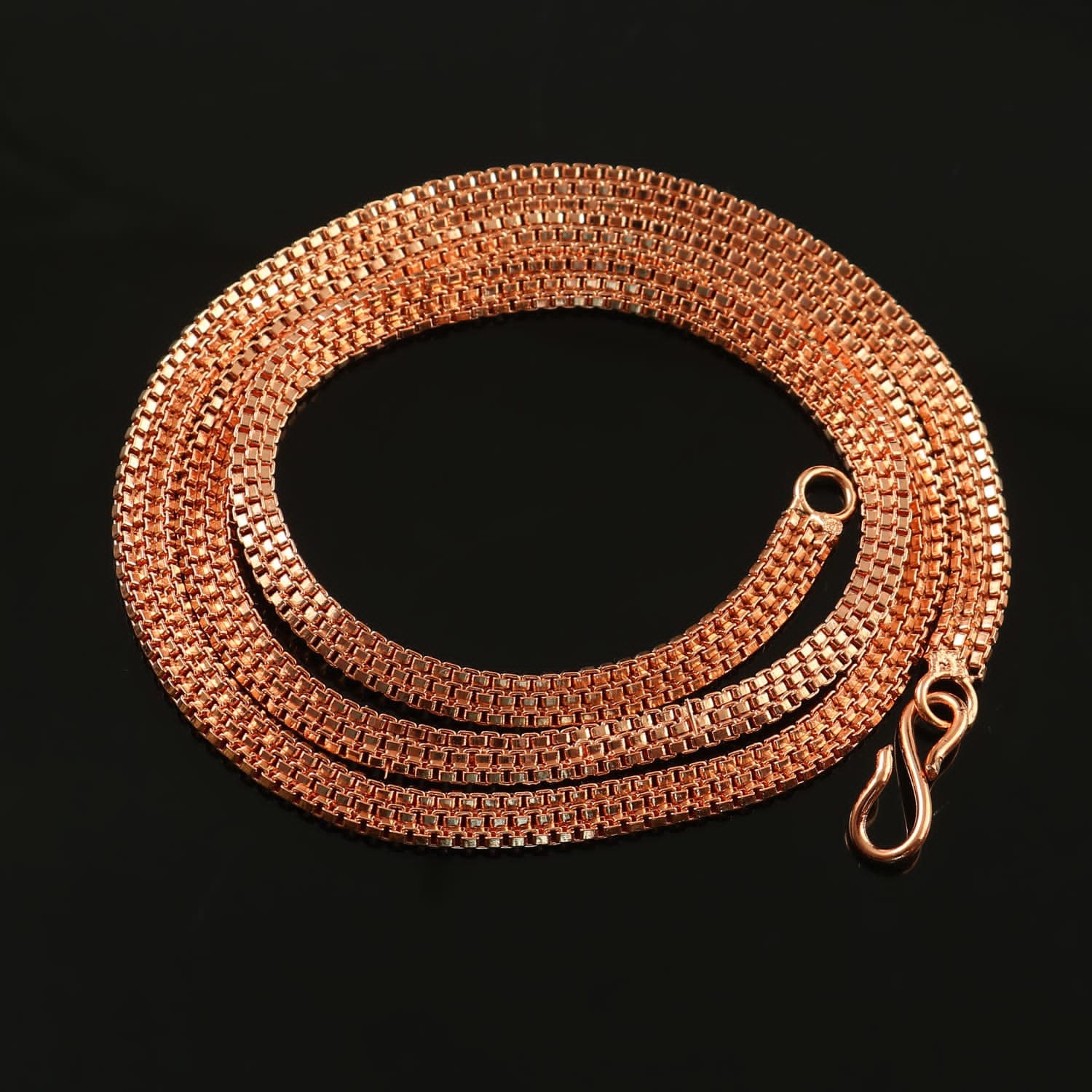 Cable Copper Chain ~ Copper Chain ~ Solid Copper Chain ~ Copper ...