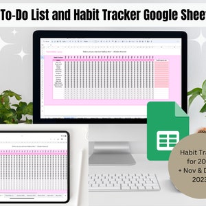 To Do List Template | Google Sheet | Instant Download