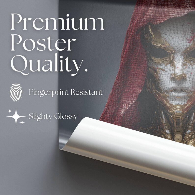 The Shattered Oracle Poster | Premium Mystical Art Print, Limited ...